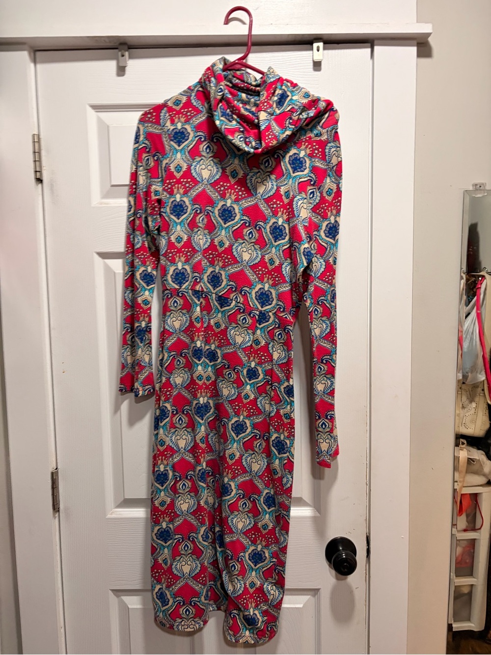 Dainty Jewells Pink Patterned Maxi Dress